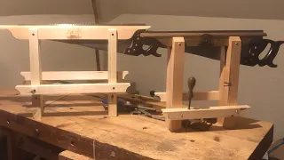 How to make a saw sharpening vise to aid you in the workshop