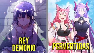 🔺EL DIOS DEMONIO QUE GOBERNABA EL MUNDO RENACE EN UN NIÑO CON WAIFUS PERVERTIDAS | Resumen Manhwa