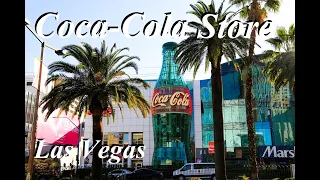 The Coca Cola Store Las Vegas Strip Full Walk Through Inside