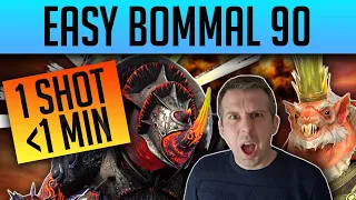 ULTIMATE 💥BOMMAL 90 HARD💥 1 SHOT TEAM WORLD RECORD feat @YST_Verse  | Raid: Shadow Legends