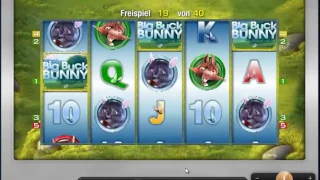 Big Buck Bunny von Merkur   60 Freispiele auf 1 Euro