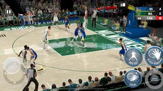 NBA 2K23 Arcade Edition on iPhone 14 Pro Max: Warriors vs Bucks (Ultra High Graphics)