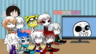 Undertale family react to Christmas party au