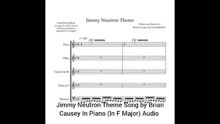 Jimmy Neutron Theme Song by Brian Causey In Piano (In F Major) Audio