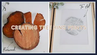 Creating Tree RIng Prints | StyleNovice