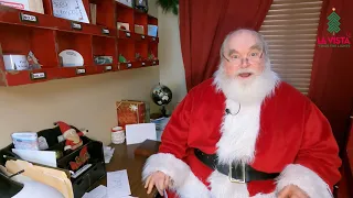 Santa reading letters