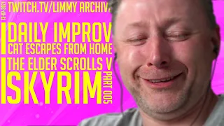 Limmy Twitch Archive // Improv & The Elder Scrolls V: Skyrim (5) // [2021-07-13]