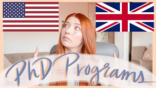 US v UK PHDs| PhD Applications, Funding, Program Length, Job Placements, etc. | Oxford/Yale/UCLA/LSE