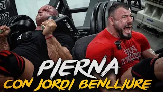 ENTRENO PIERNA INFERNAL con JORDI BENLLLIURE **260KG x 10**