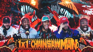 ITS PERFECT! Chainsaw Man Ep 1x1 REACTION! "Dog & Chainsaw"