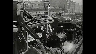 S-Bahn Berlin: Bauarbeiten der Nord-Süd Verbindung 1934