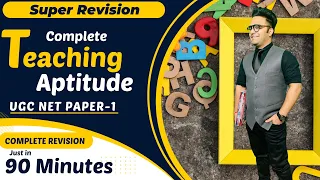 COMPLETE TEACHING APTITUDE REVISION || 90 MINUTES || UGC NET PAPER 1
