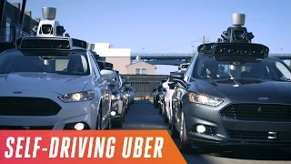 Behind the wheel of Uber’s first self-driving car