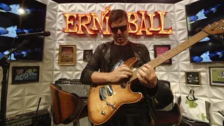 Ernie Ball Music Man: Rafael Moreira Plays the Sabre Guitar Live at NAMM 2020