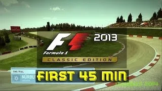 F1 2013 Classic Edition ( PS3 ) - First 45 Min ( 1080p ) HD