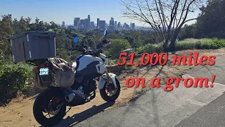 51,000 miles on a honda grom/ 6 years ownership/ long term short review