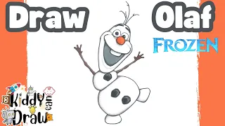 How to Draw Olaf from Frozen