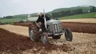 Ferguson TE20  with Sherman 2 furrow plough at West Mains Dunfries