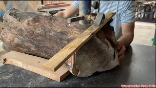 Woodworking Decor: Crafting a Beautiful Table from Forgotten Wood Pieces
