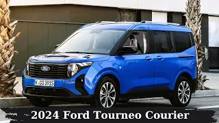 All-new 2024 Ford Tourneo Courier Desert Island Blue - Best Compact Van