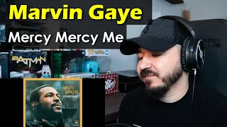 MARVIN GAYE - Mercy Mercy Me | FIRST TIME REACTION TO THE OFFICIAL MUSIC VIDEO