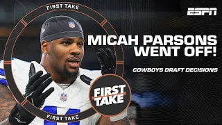 WHAT CAN GO WRONG WILL GO WRONG! 🗣️ Stephen A. on Cowboys DRAFT DECISIONS! | First Take