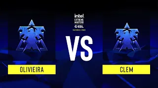 SC2 - Oliveira vs Clem - IEM Katowice 2023 - Group A