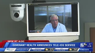 Covenant Health announces tele-ICU service