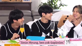 Jimin ,Jungkookla kavgasını anlatıyor.( BTS 2020 FESTA Türkçe Altyazılı)