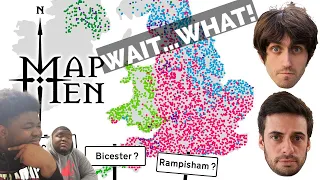 (Twins React) to Why are British place names so hard to Pronounce? REACTION