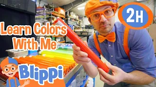 Blippi Learns about the Interesting World of Cutting Glass | Best Friend Adventures | Educational