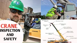 CRANE inspection and Operation safety | Parts of CRANE