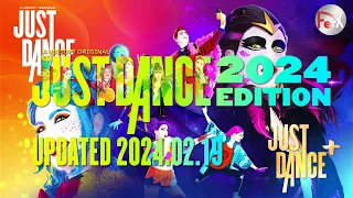 Just Dance 2024 - Just Dance + (Plus) Song List - [UPDATED 2024.02.19]