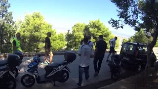 Athens scooter tour-motorent