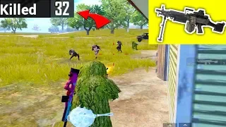 Why M249 Is GOD Of All Guns In PUBG Mobile | Solo VS Squad