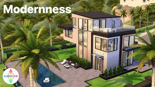 Modernness (Official Shell Challenge) | The Sims 4 Speed Build