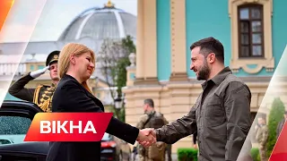 🔵Наші країни об'єднують спільні цінності! Зустріч Зеленського з Зузаною Чапутовою | Вікна-новини