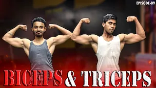 Biceps & Triceps Workout for Bigger Arms | BICEPS & TRICEPS | lean Bulk Episode-09