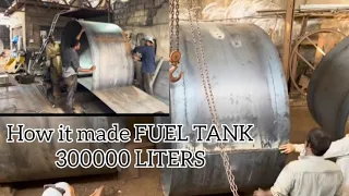 Fuel tank 30000 Liters Fabrication process, REACTION VIDEO