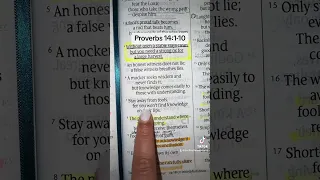 Proverbs 14:1-10