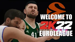 Welcome To NBA 2K22 EuroLeague // Next Gen