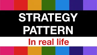 Strategy Pattern (in real life) Screencast – OO Design Patterns Screencasts (ep 2)