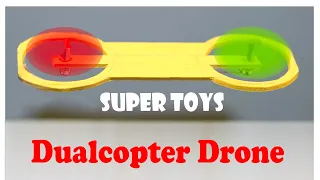 How to make homemade Hoverbike at home | dualcopter Drone