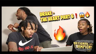 DRAKE ENDED KENDRICK?! DRAKE - THE HEART PART 6!! (REACTION)