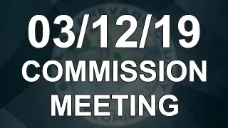 03/12/19 Brevard County Commission Meeting - Part 2/3