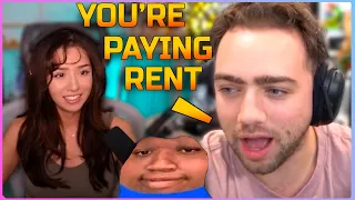 Pokimane Shocked Mizkif Makes His Friends Pay Rent