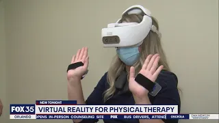 Virtual reality helping patients with physical therapy