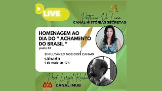 Parte 02 da Live do Prof Loryel com Patricia de Luna