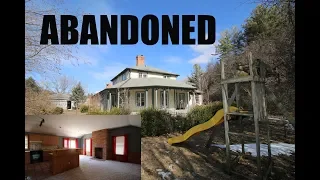 Exploring Abandoned Ranch Style Mansion With Library Den