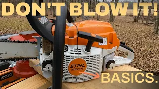 Stihl Chainsaw Motor Ruined! PART 2. What I've Learned From My Viewers!